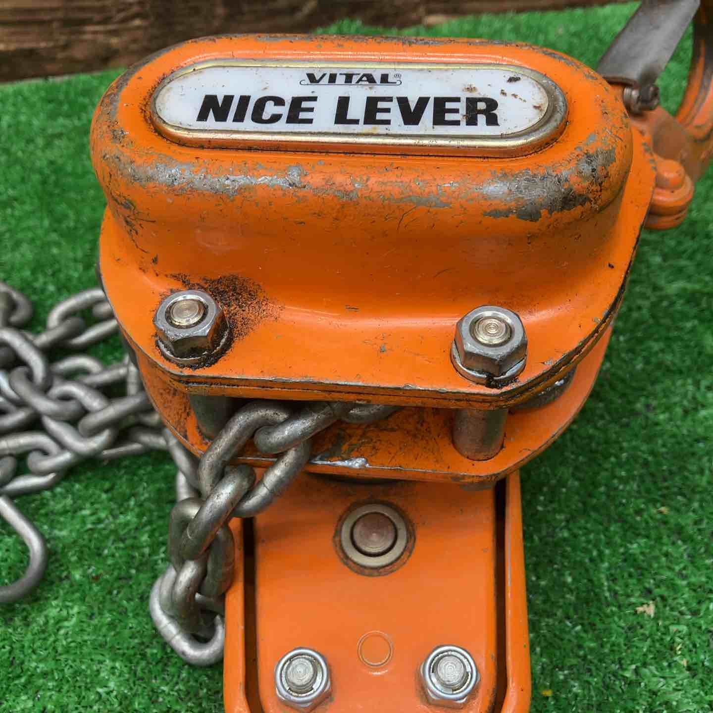 バイタル工業 NR2-10 レバーホイスト ナイスレバー NR2 1t×1.5m 川越店 BRIGHTFACE_UK