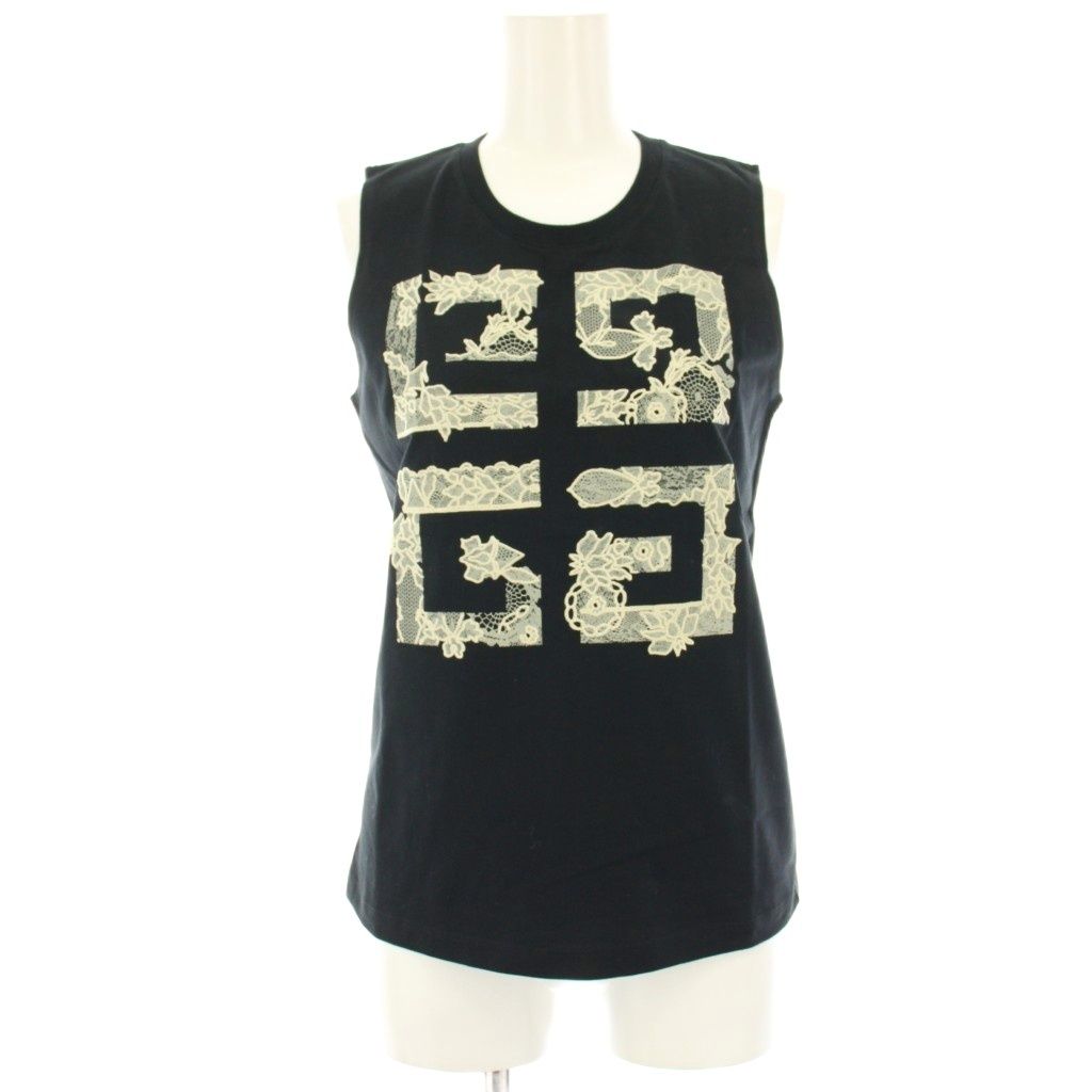 GIVENCHY ジバンシィ ランダムフリル ブラック ノースリーブ トップス 楽天市場】GIVENCHY ジバンシィ タンクトップ BW70CH3YHY