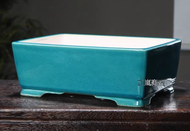 長方形水槽 多肉植物鉢 紫砂鉢 盆栽鉢 植木鉢 小品盆栽鉢 大品盆栽鉢