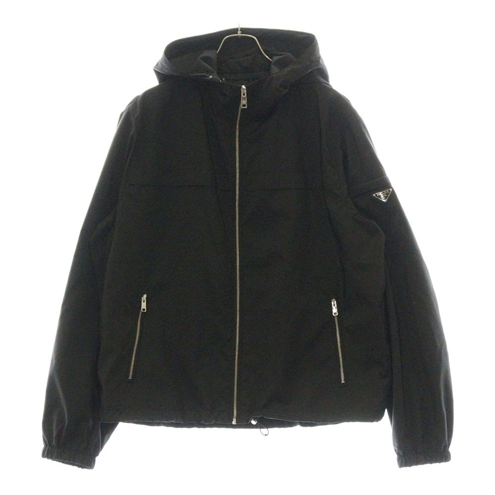 PRADA (プラダ) Triangle Plate Nylon Hood Jacket 三角ロゴプレート