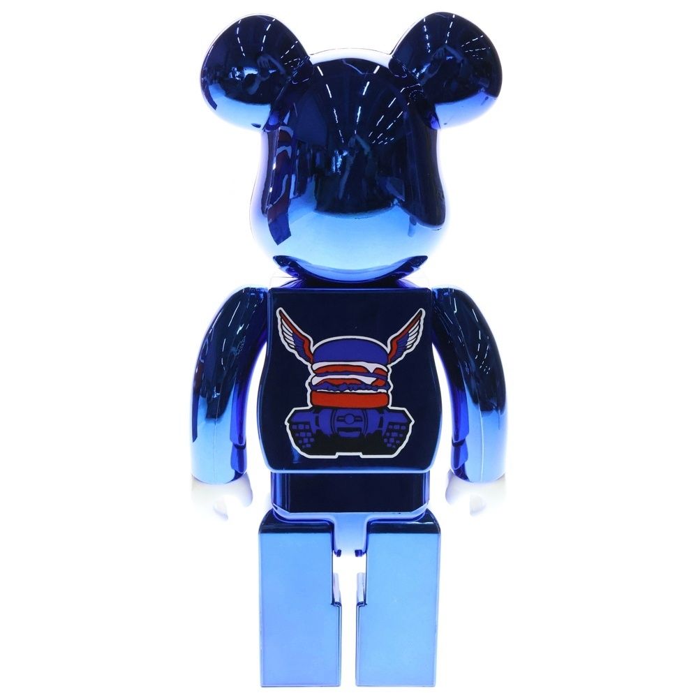 MEDICOM TOY - MEDICOM TOY メディコムトイ BE@RBRICK ベアブリック 400% たぬきゅん フィギュア 人形 ブルー MEDICOM TOY メディコムトイ BE@RBRICK ベアブリック 400