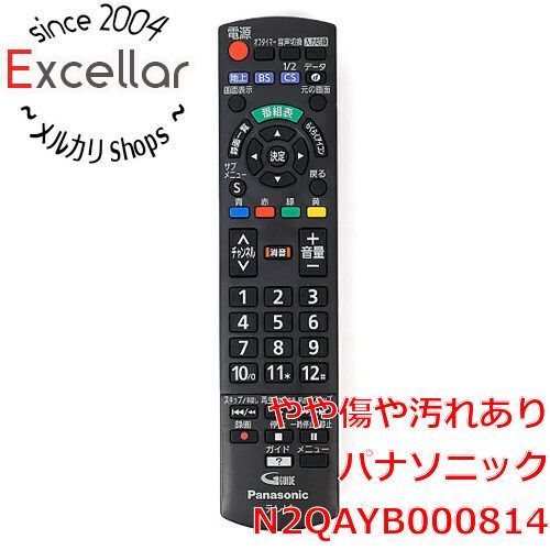 bn:18] Panasonic テレビ用リモコン N2QAYB000814 - メルカリ