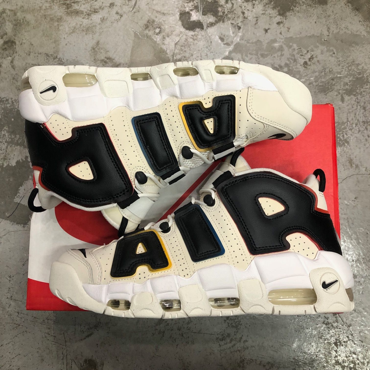 ナイキ エアモアアップテンポ モアテン ゼブラ 26.5cm NIKE NIKE エア 