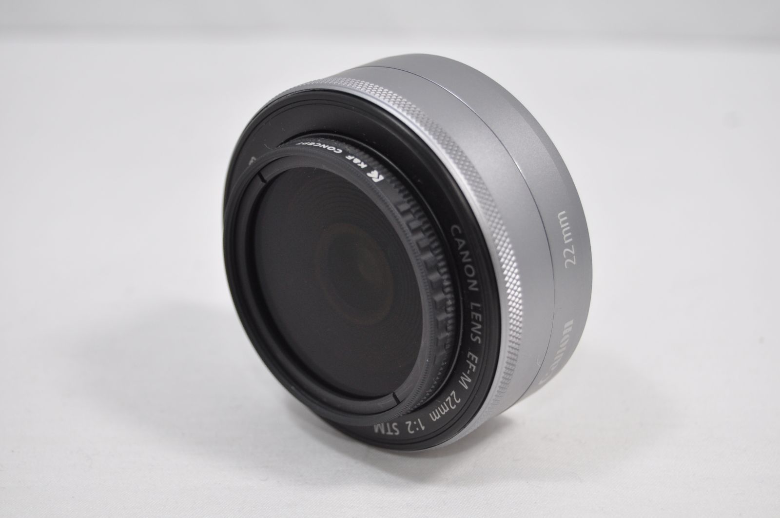 キヤノン Canon 単焦点広角レンズ EF-M22mm F2 STM ミラーレス一眼対応 キヤノン EFマウント ブラック、黒色 レンズ(単焦点) Canon EF-M 22mm 1:2 STM : Canon 単焦点