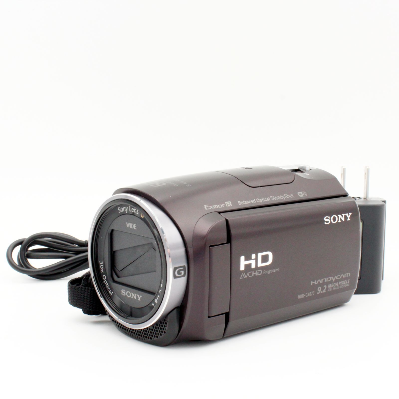 【中古】SONY HDHandycam HDR-CX670 ボルドーブラウン 極上品】SONY Handycam HDR-CX670 ボルドーブラウン 光学30倍