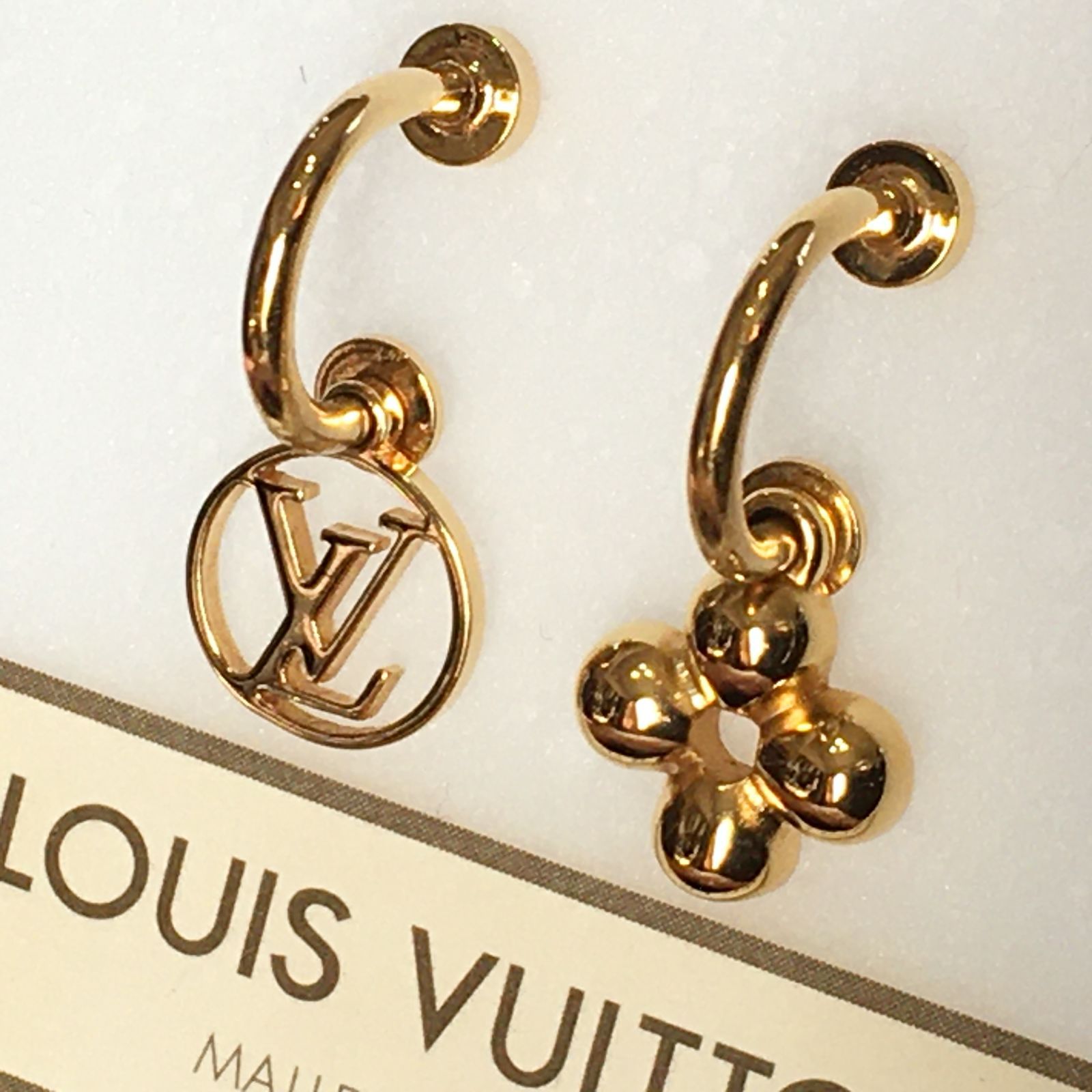 LOUIS VUITTON ルイヴィトン ブックル ドレイユ ブルーミング