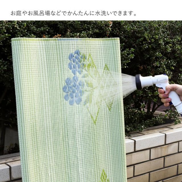 萩原(Hagihara) 洗えるい草風カーペット #110 58間 10畳 15241790 352