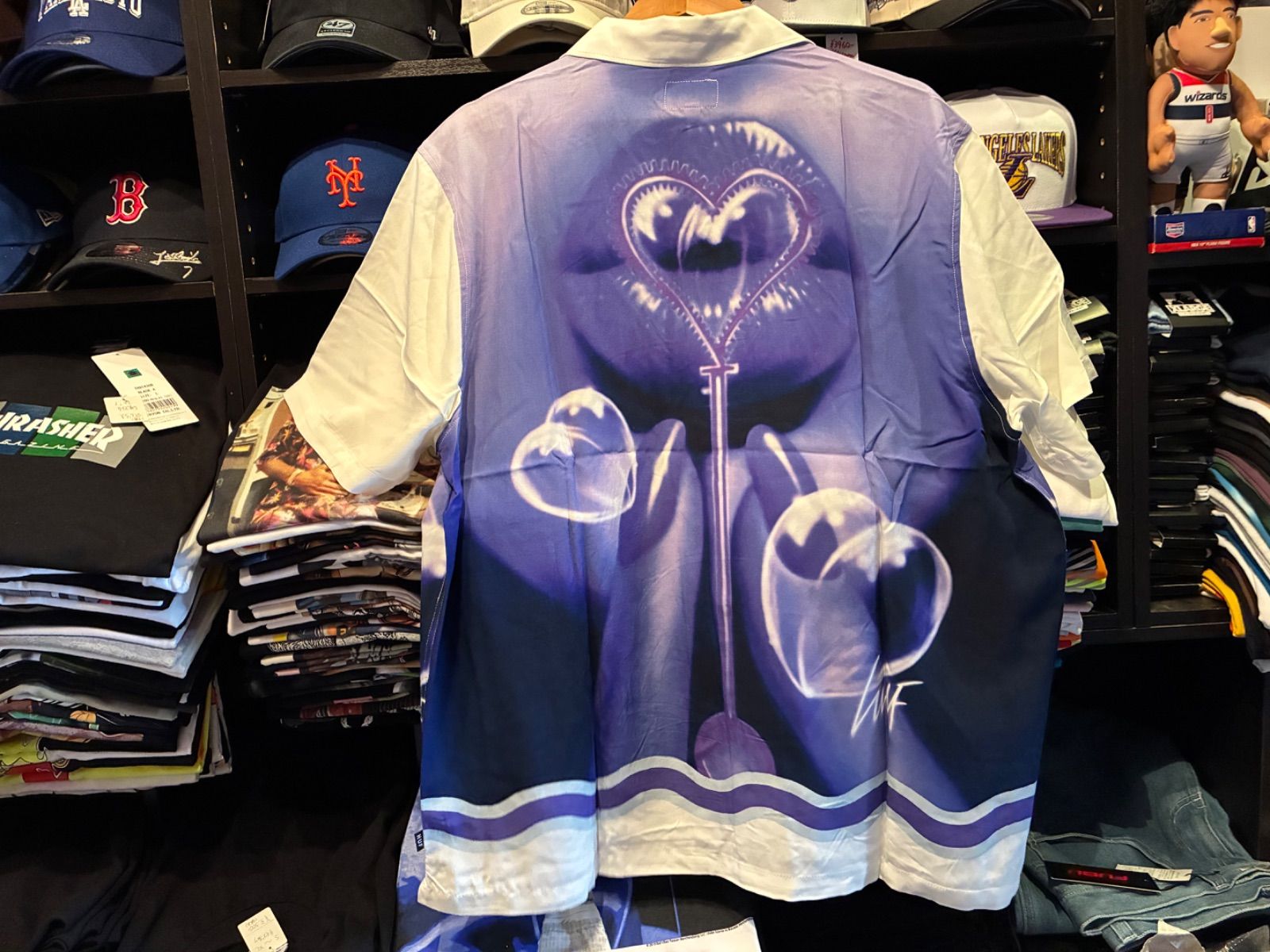 HUF BUBBLE RESORT SHIRT Lサイズ - メルカリ