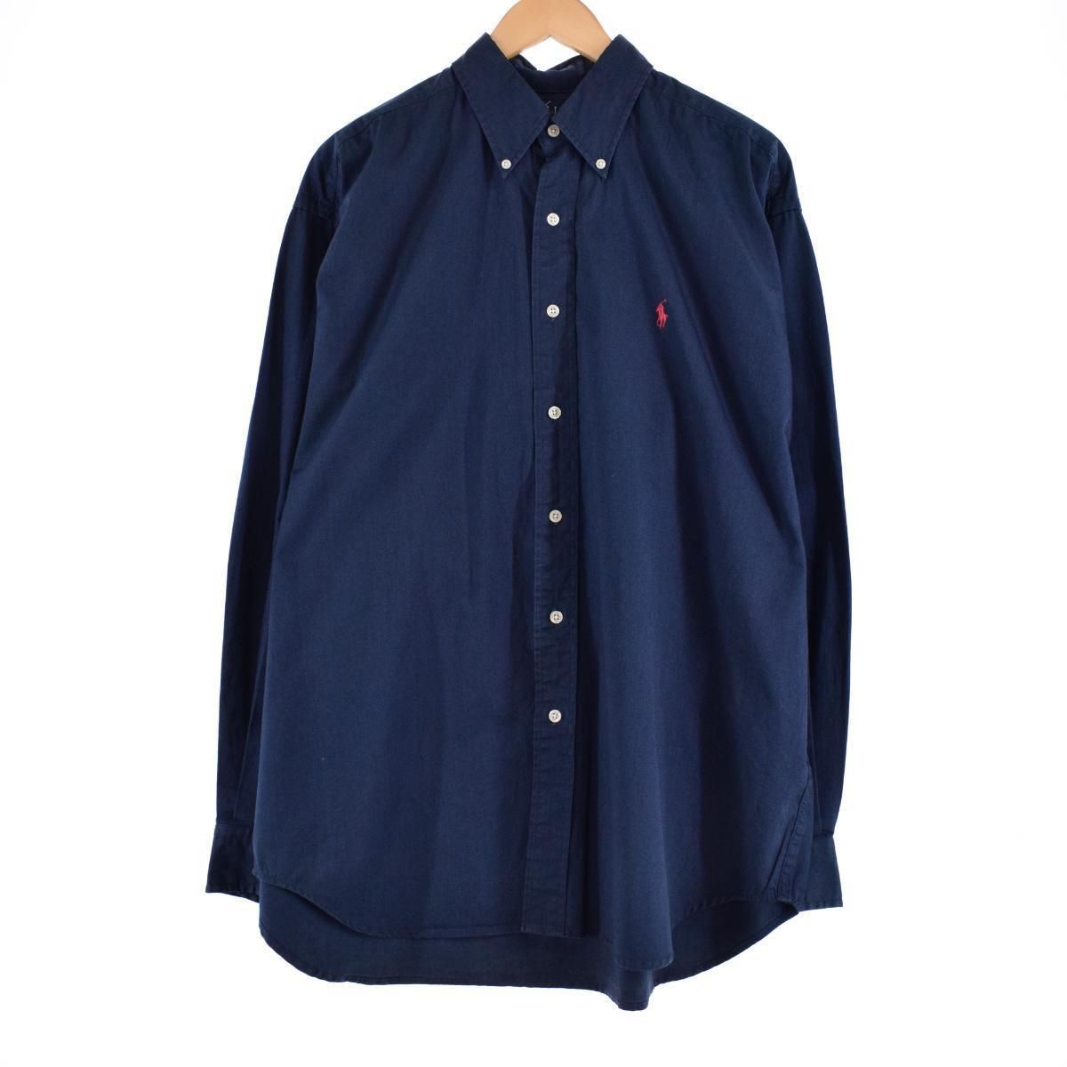 古着 ラルフローレン Ralph Lauren 長袖 ボタンダウンシャツ メンズXL/eaa311548