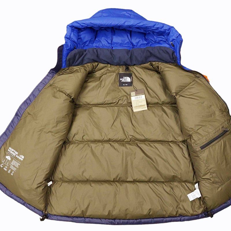 ザノースフェイス THE NORTH FACE タグ付 NUPTSE HYBRID DOWN HOODIE 2 