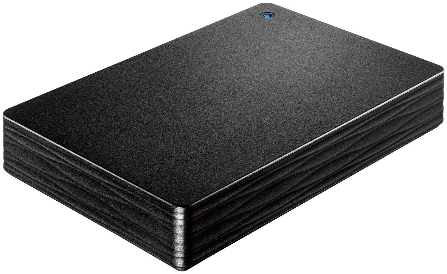 I-O DATA USB 3.1 Gen 1|2.0対応 ポータブルハードディスク カクうす Lite ブラック 4TB HDPH-UT4DKR