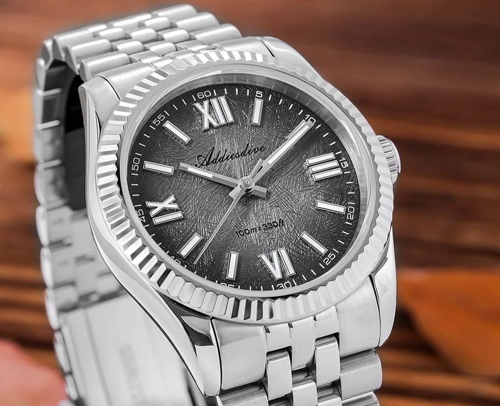 ADDIESDIVE 腕時計 クォーツ VH31 スイープ運針 36mm Amazon.co.jp: Addiesdive 36mm メンズ腕時計、日本 VH31