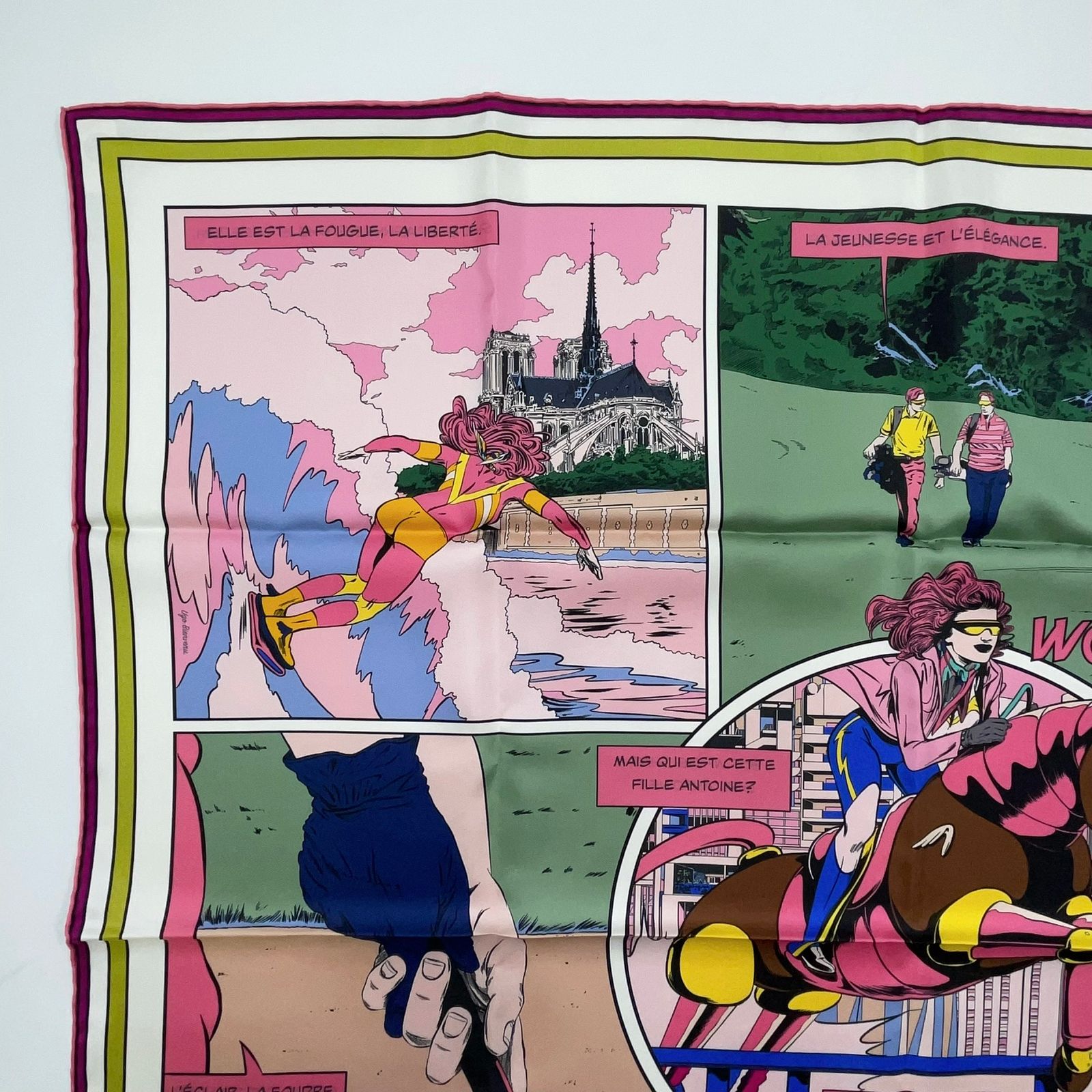 エルメス カレ90 ダブルフェイス WOW エルメス カレ90 ダブル