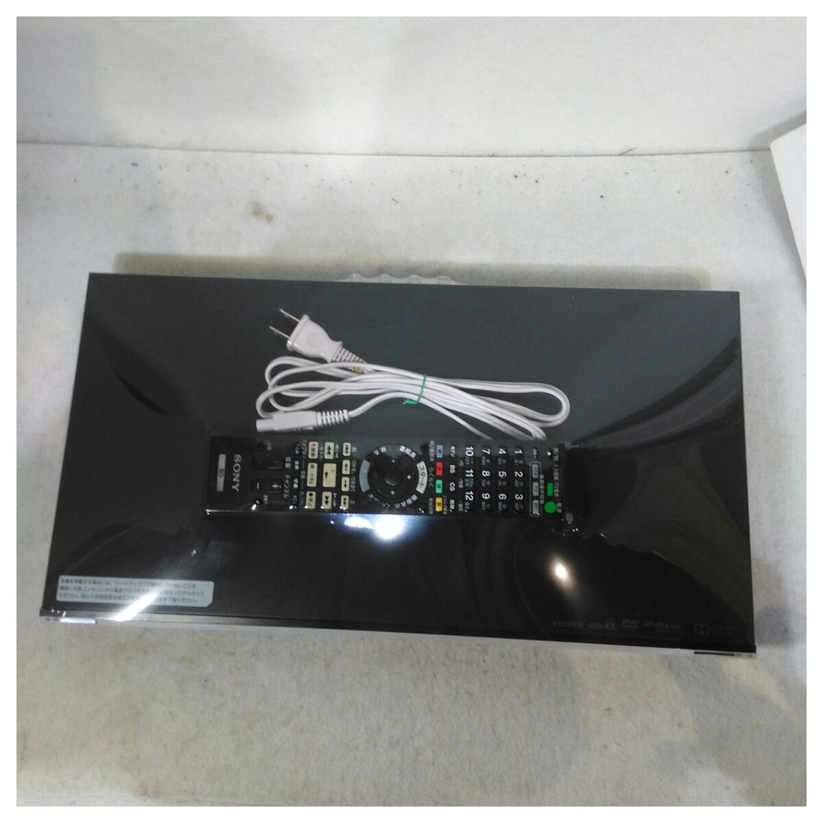 SONY ブルーレイレコーダー BDZ-EW500 中古品SONY リモコン付き 動作確認済】【中古】本体・リモコン(電池フタ欠品) ソニー 500GB 2