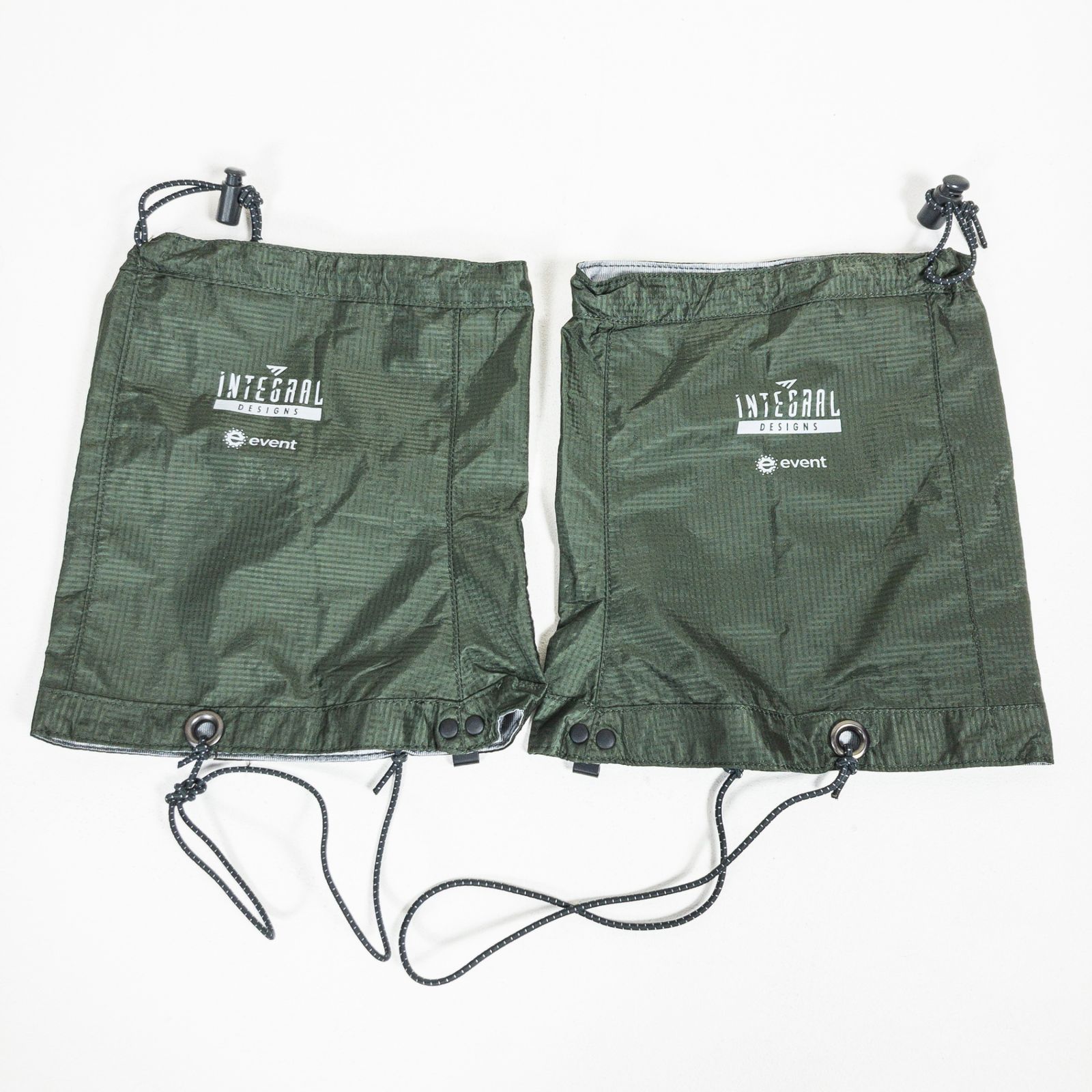 【L/XL グリーン系】 Integral Designs ( インテグラルデザイン ) イーベント ショートゲイター Event Shortie Gaiter 生産終了モデル 入手困難 ウェア ウェア小物 L/XL グリーン系】 Integral Designs ( インテグラルデザイン