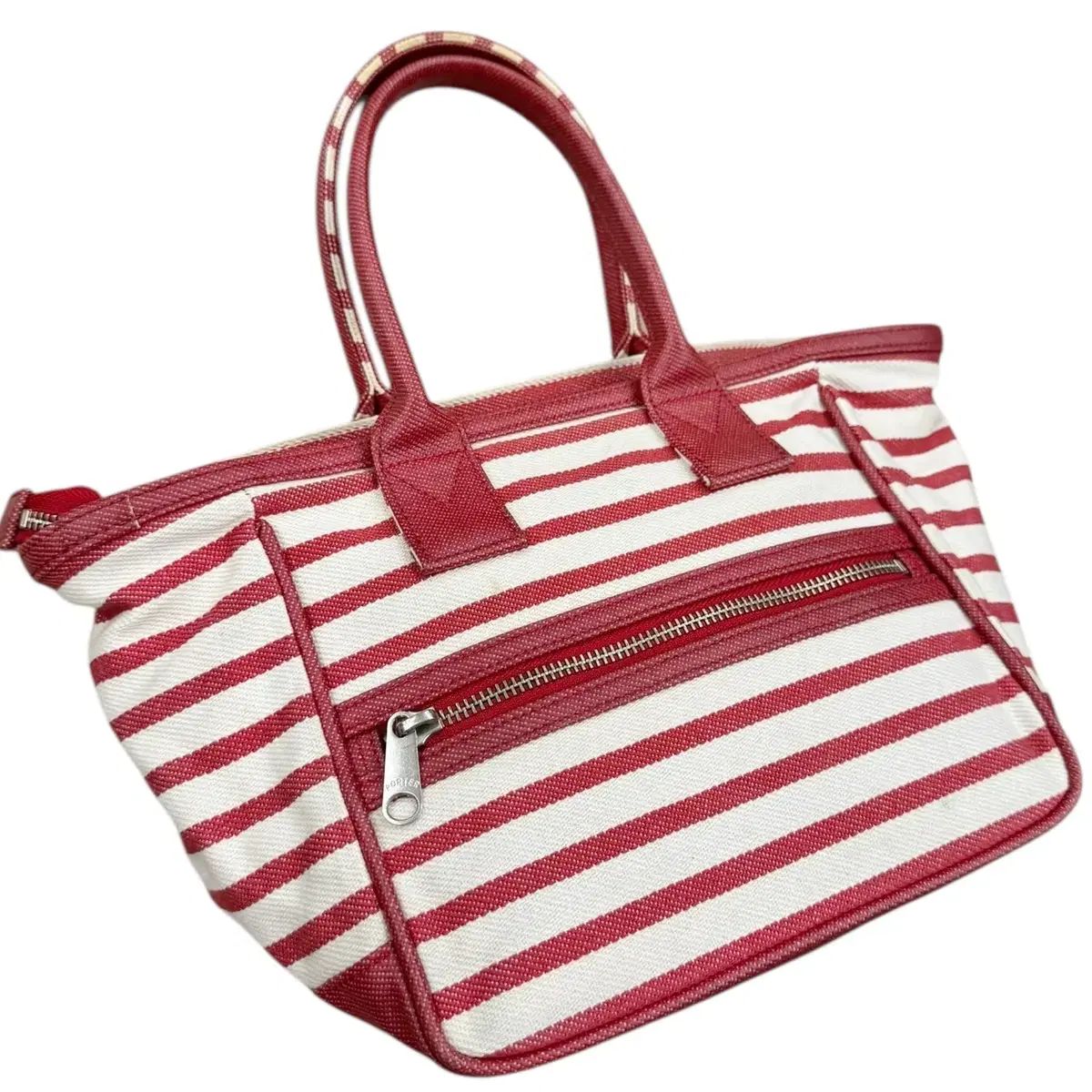 PORTER ポーター　s94 ドラム型　ハンドバッグ　キャンバス　ストライプ TANKER(タンカー) DRUM BAG(L) | 吉田カバンホームページ