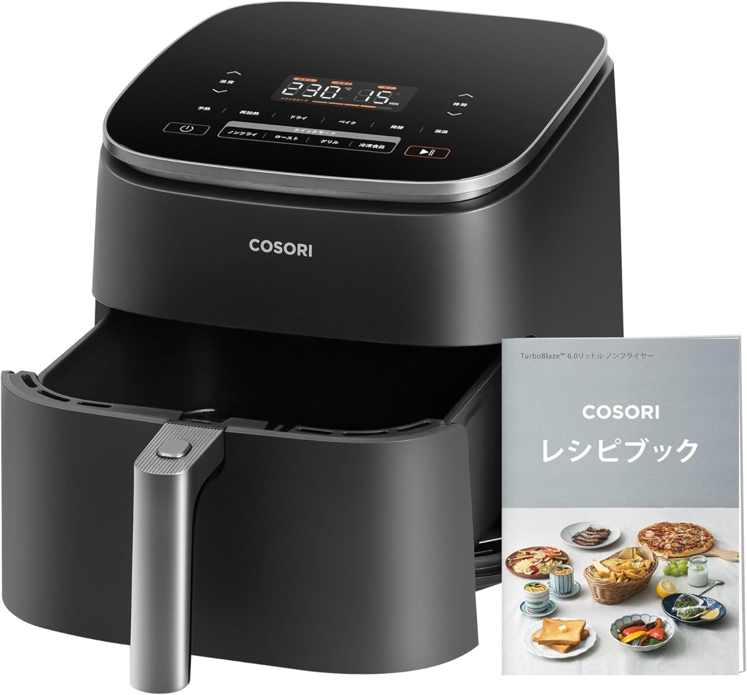 COSORI ノンフライヤー ブラック
