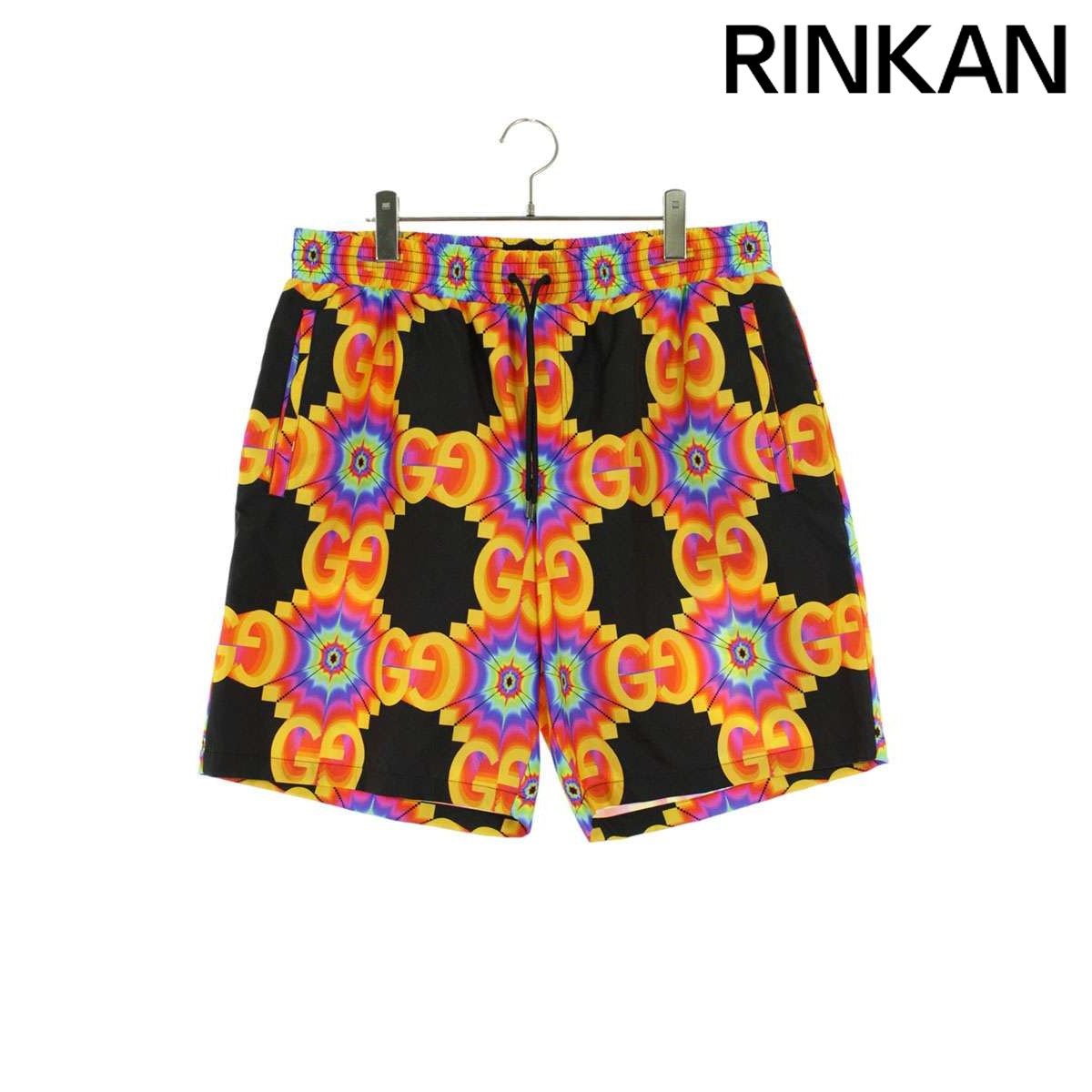 グッチ 599576 XAAEF GG柄ナイロンハーフパンツ メンズ 50 - メルカリ 