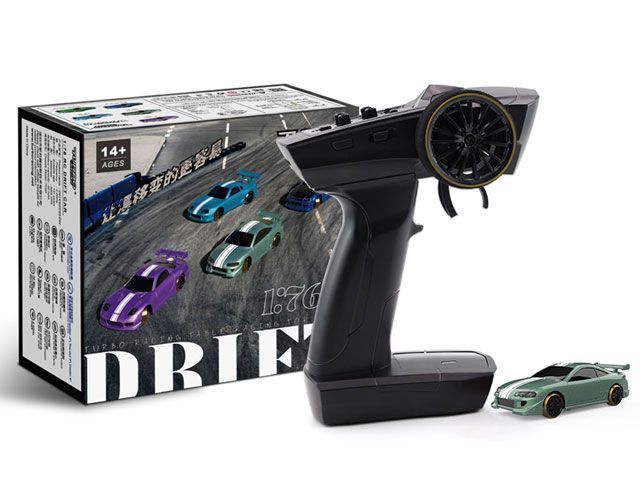 ハイテック RC ラジコン ターボレーシング ドリフトカー C62 グリーン