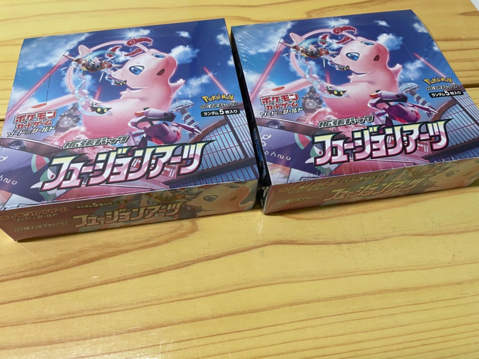 ポケモンカードフュージョンアーツ2BOX - メルカリ