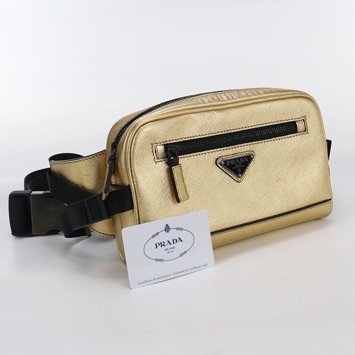 PRADA プラダ ベルトバッグ 2VL012 9Z2 F0W3L ボディバッグ レザー レディース