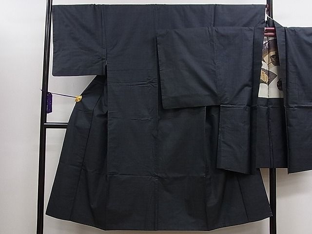 平和屋1男性　本場大島紬　アンサンブル　80亀甲　逸品　CAAF6012ze