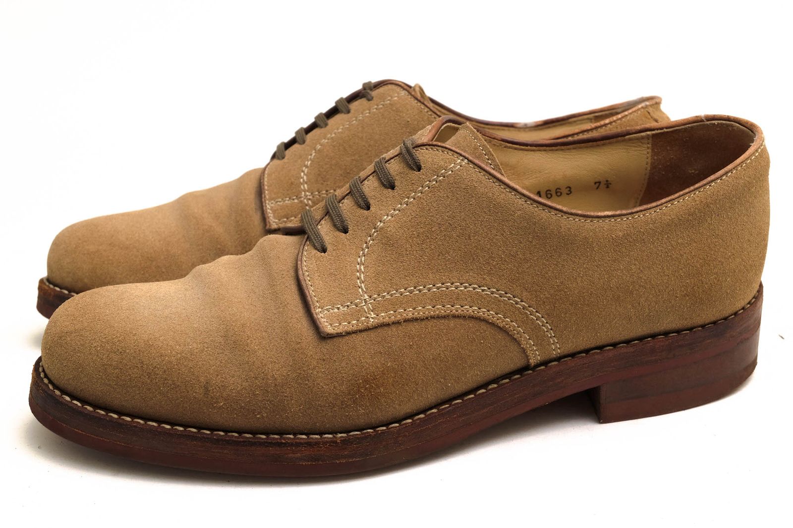 ジャランスリワヤ／JALAN SRIWIJAYA シューズ ビジネスシューズ 靴 ビジネス メンズ 男性 男性用スエード スウェード レザー 革 本革 ベージュ  2510 1663 ダーティーバックス プレーントゥ ダイナイトソール グッドイヤーウェルト製法