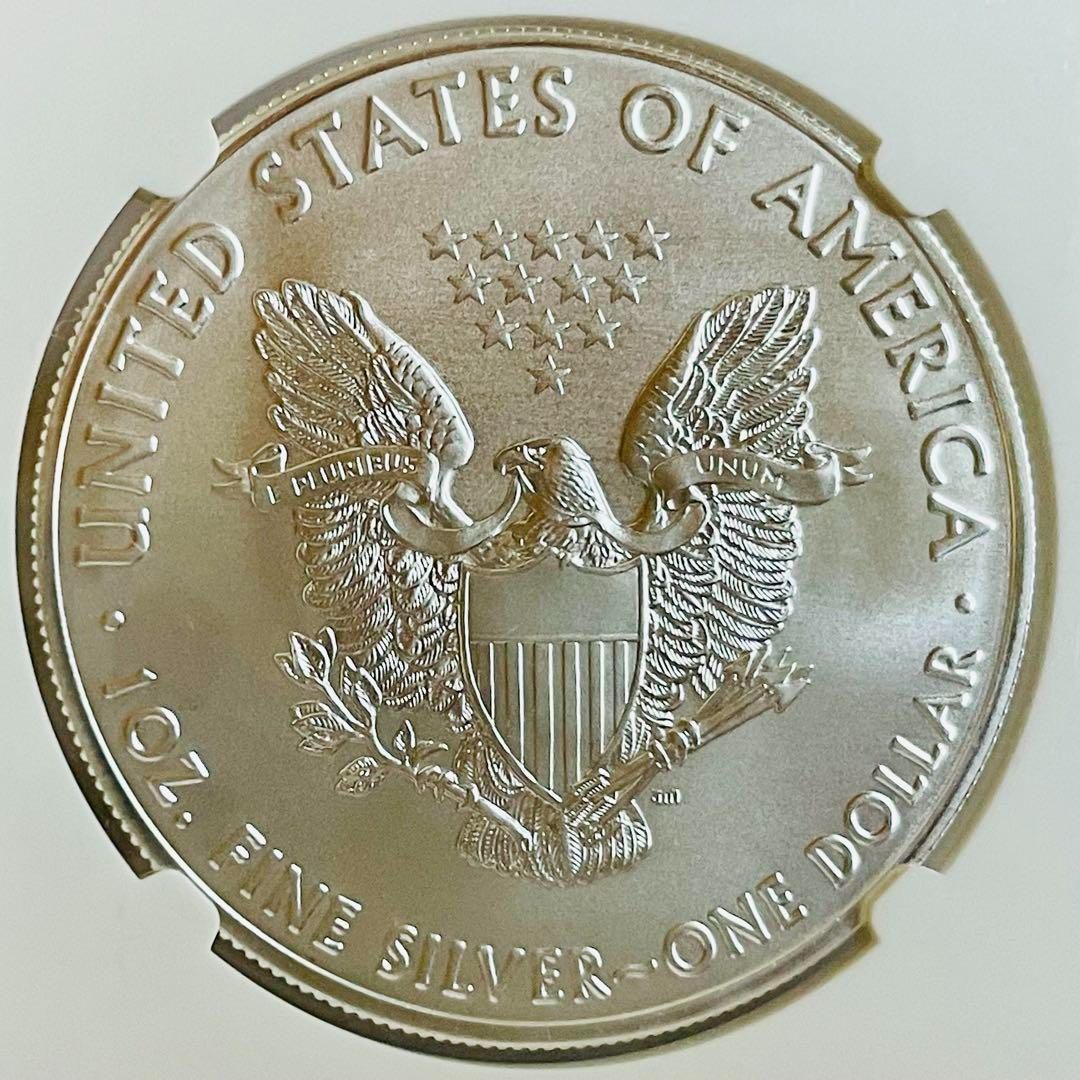 トランプ シルバーイーグル 銀貨 2019 アメリカ NGC MS70 トランプ シルバーイーグル 銀貨 2019 アメリカ NGC MS70 - メルカリ