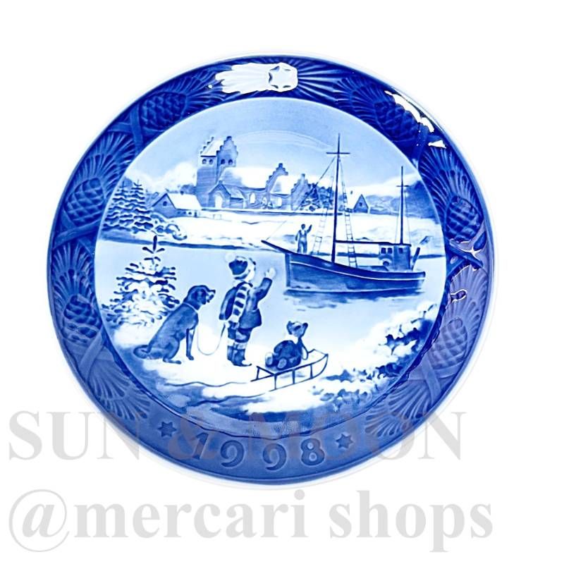 【新品未使用】ロイヤルコペンハーゲン イヤープレート （1998年平成10年版） ロイヤルコペンハーゲン（Royal Copenhagen） イヤープレート