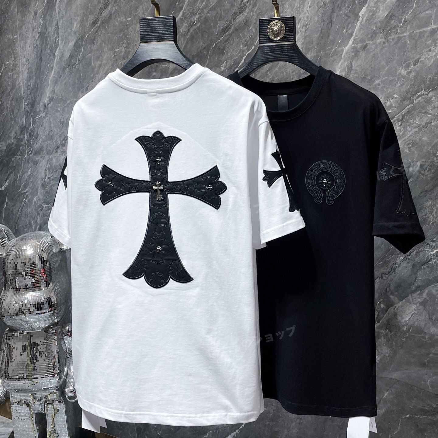 Chrome Hearts | クロムハーツ Ｔシャツ 半袖 ロンT カットソー ロング Tシャツ ブラック ホワイト 黒 白