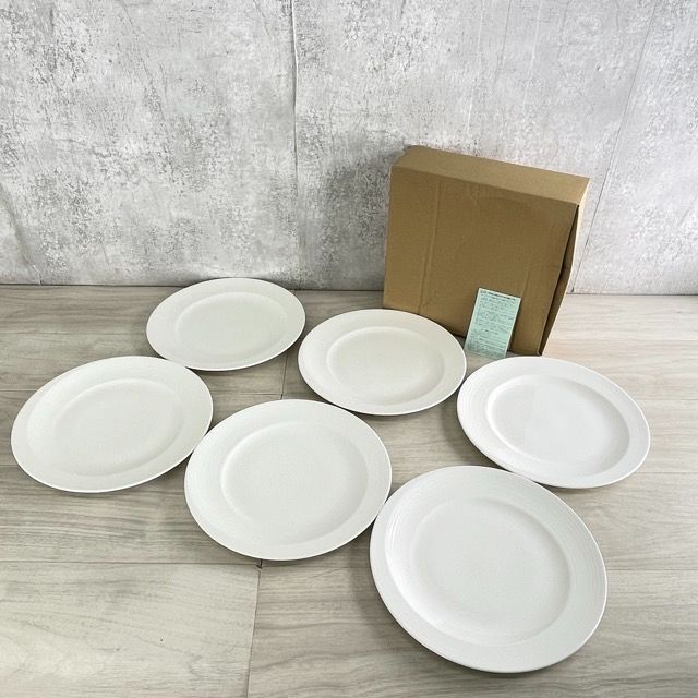 NARUMIボーンチャイナディナープレート 6枚セット キッチン・食器 NARUMIボーンチャイナディナープレート 6枚セット