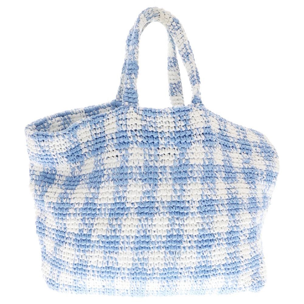 PRADA (プラダ) Large Crochet Tote Bag 1BG392 ラージクロシェ