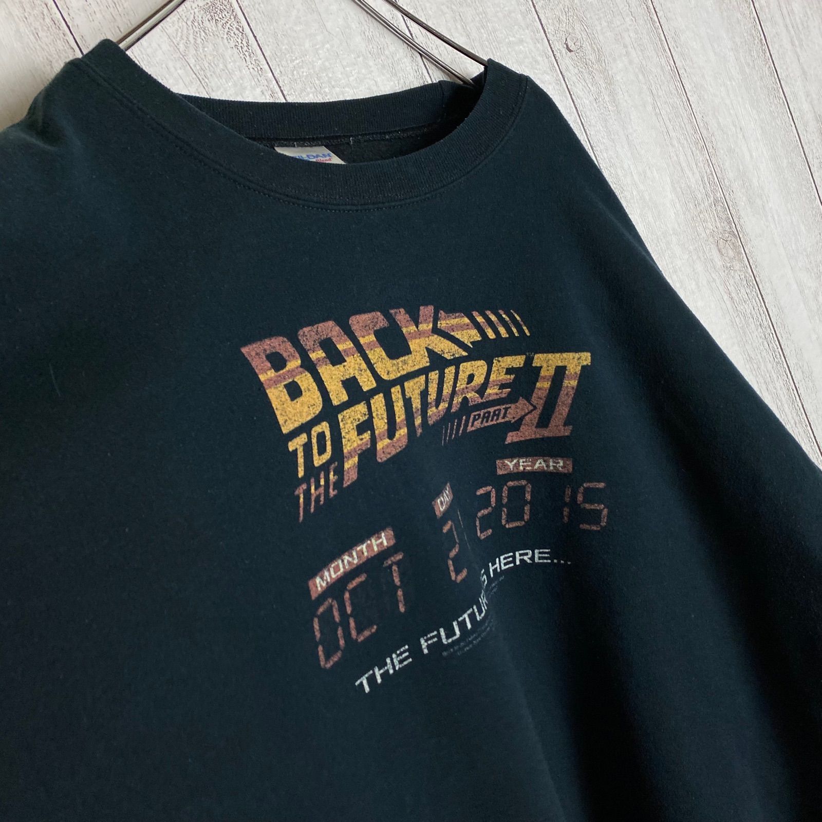 バックトゥザフューチャー2 トレーナー激レア 80s XL 黒