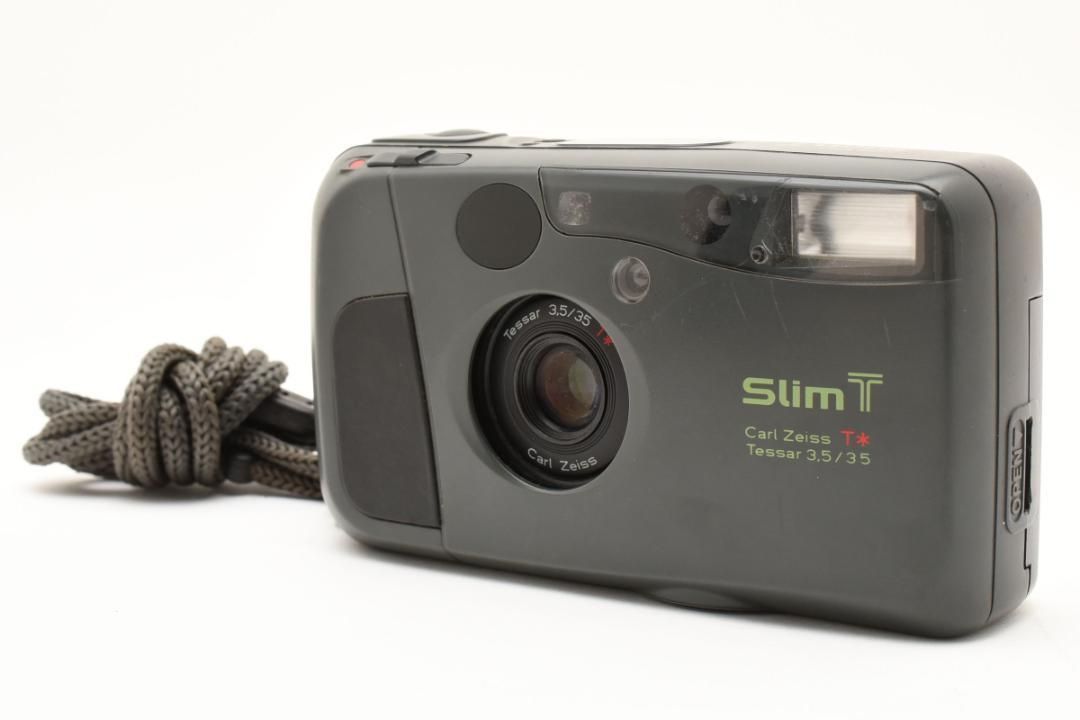 167 KYOCERA 京セラ Slim T カールツァイス コンパクトフィルムカメラ
