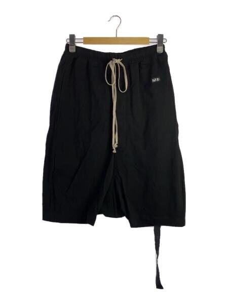 RICK OWENS DRKSHDW サルエルショートパンツ/S/コットン/BLK/DU21S2380