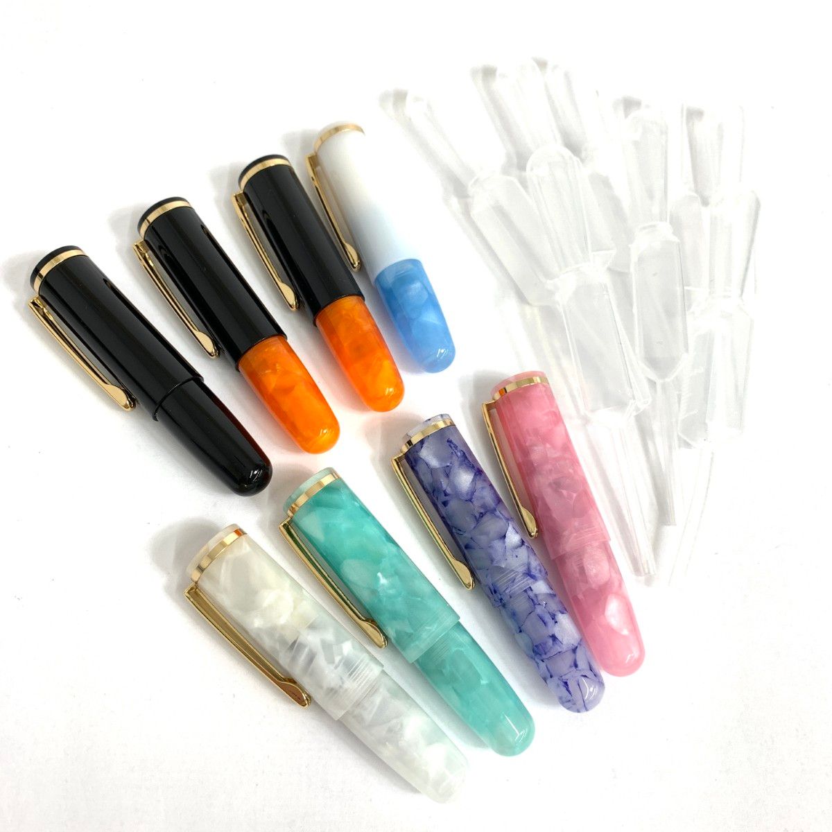 WANCHER ワンチャー 万年筆 ミニ万年筆/PuChiCo/まとめ/8本 プチコ