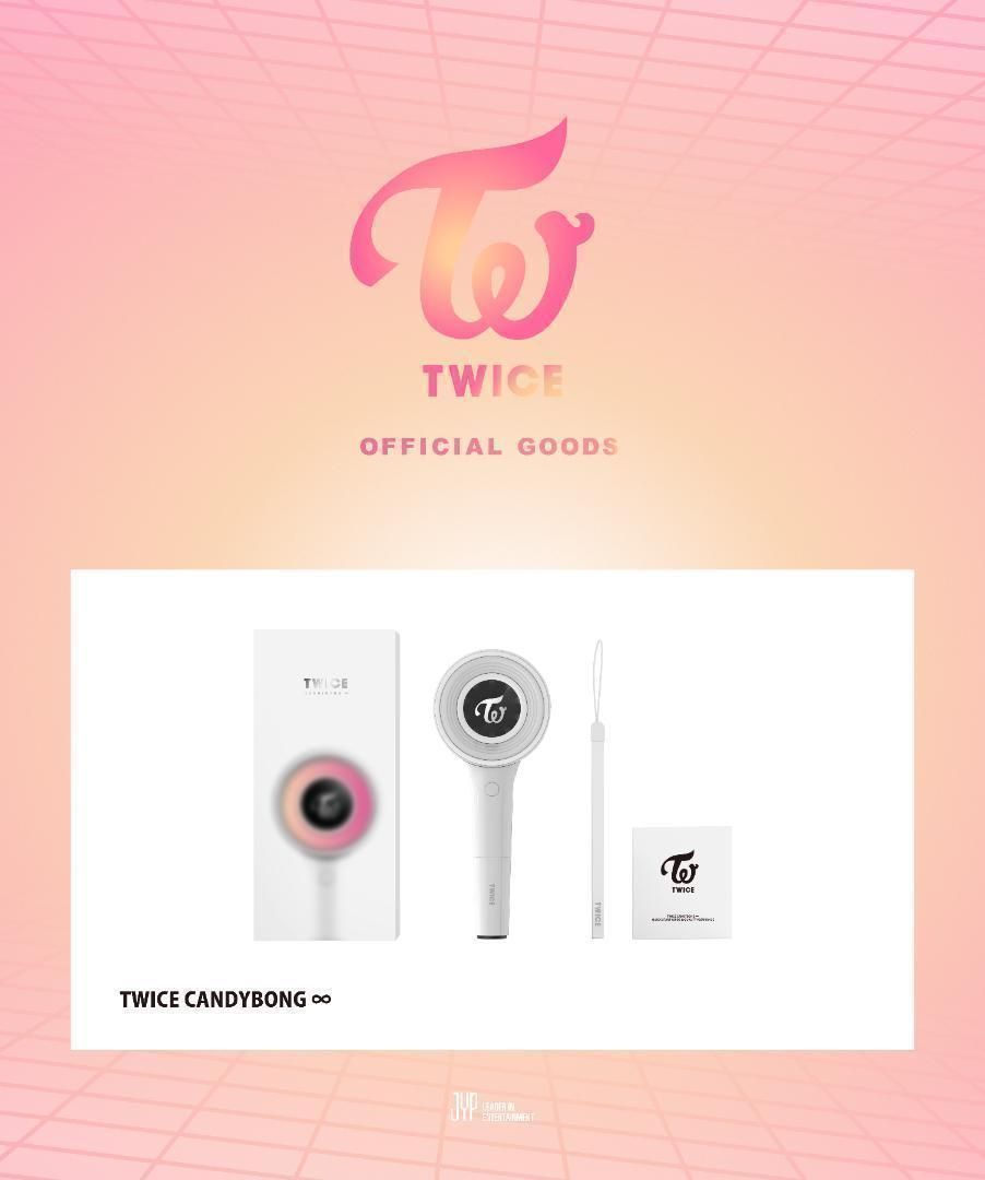 新品未使用 公式ペンライト TWICE トゥワイス CANDYBONG ∞ TWICE CANDYBONG ∞ トワイスペンライト - メルカリ