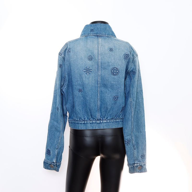 CHANEL シャネル セットアップ デニム ココマーク Size36 - メルカリ