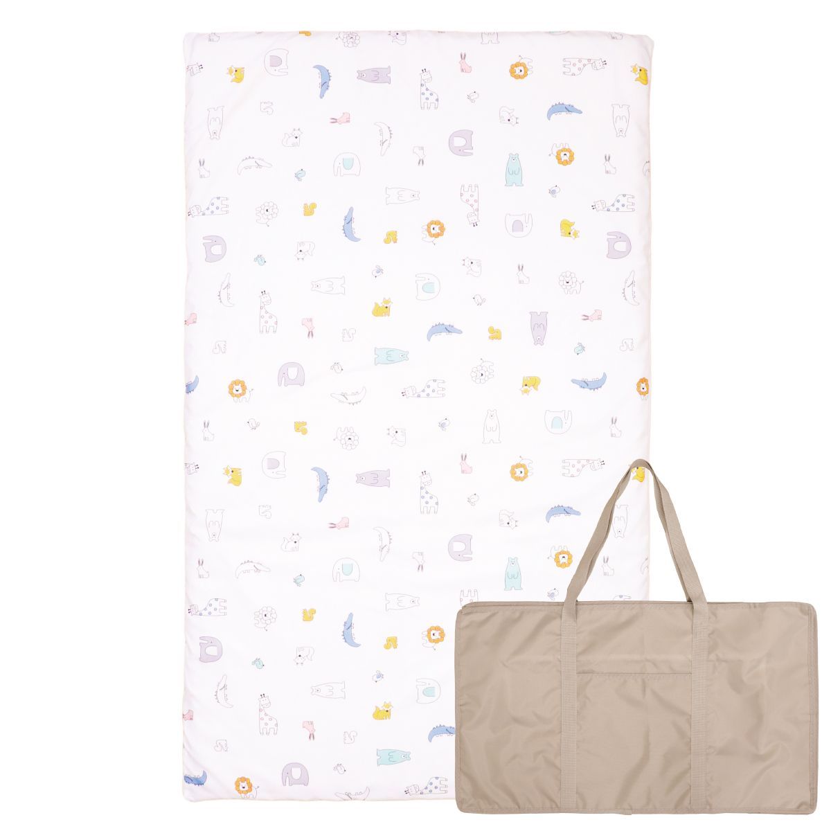 un doudou お昼寝布団セット 3点セット 70×120cm 北欧アニマル 固わたマットタイプ 防水バッグ ネームタグ付 新品 全部洗える キッズ 子供 保育園 幼稚園 入園準備 雨の日も安心 通園 撥水バッグ 