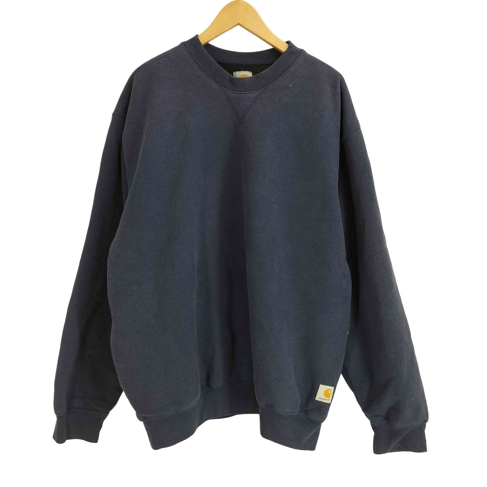 カーハート Carhartt 裏地サーマル 前Vガゼット スウェット メンズ