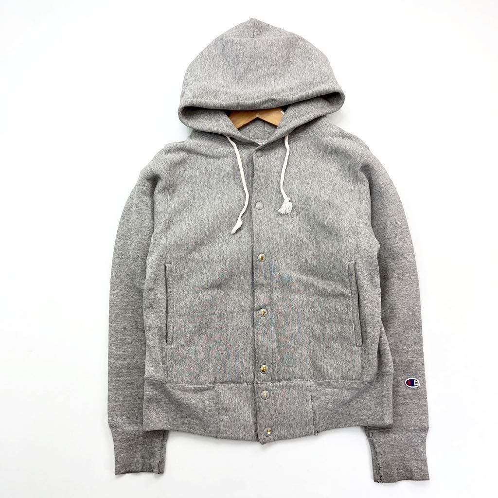 チャンピオン ☆ Champion 単色タグ 復刻 リバースウィーブ スナップ
