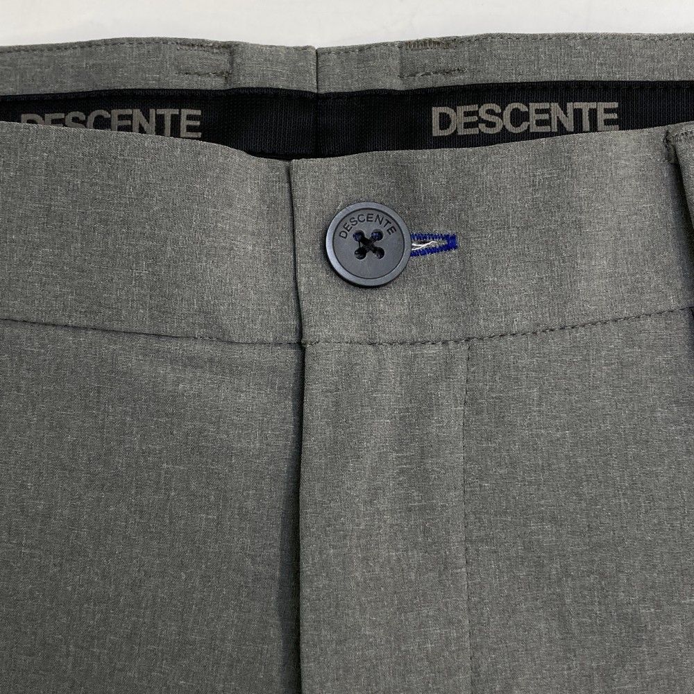 サイズ：M DESCENTE GOLF デサントゴルフ ストレッチパンツ グレー系