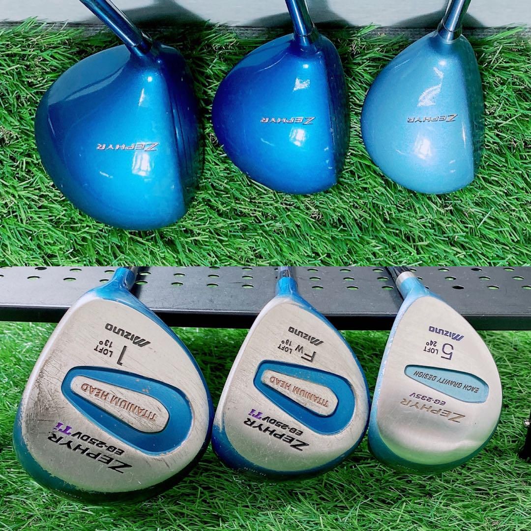 ゴルフクラブ レディースセット 初心者 ミズノ ゼファー 入門
