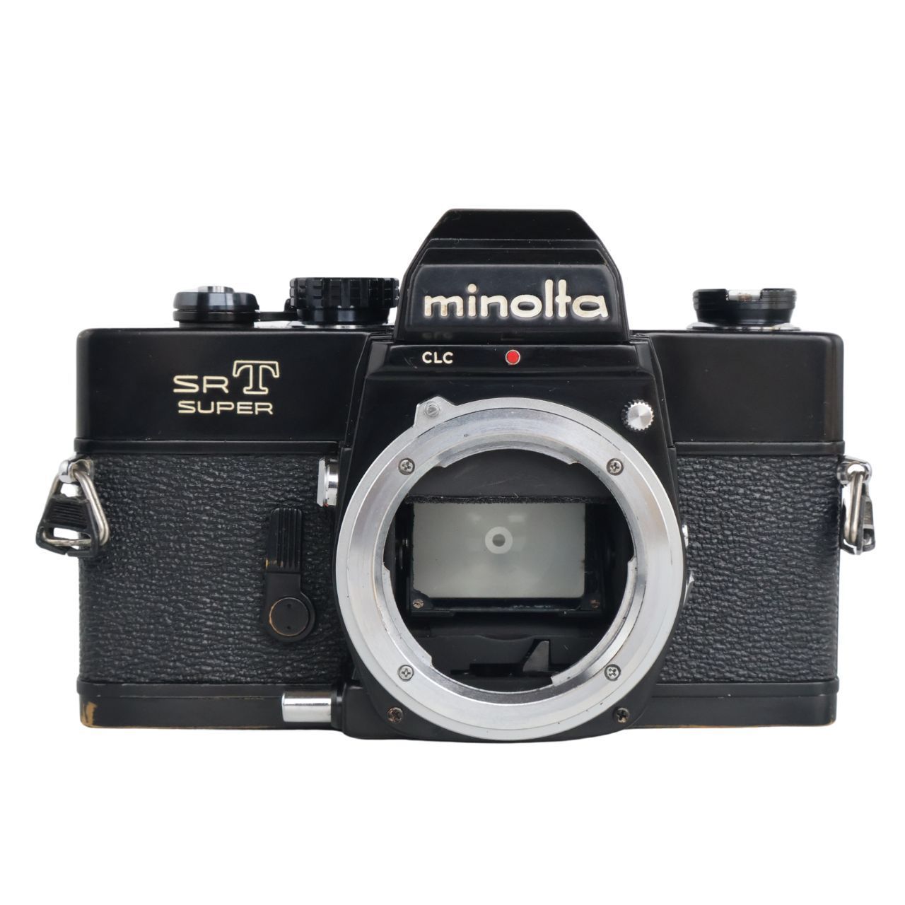 フィルムカメラ minolta SRT SUPER+MC ROKKOR-PF 50mm F1.7 MINOLTA SRT SUPER ブラック / MC ROKKOR PF 55mm F1.7 整備済