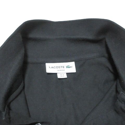 LACOSTE ブラック ポロシャツ サイズ3 ⭐︎ラコステポロシャツ サイズ3