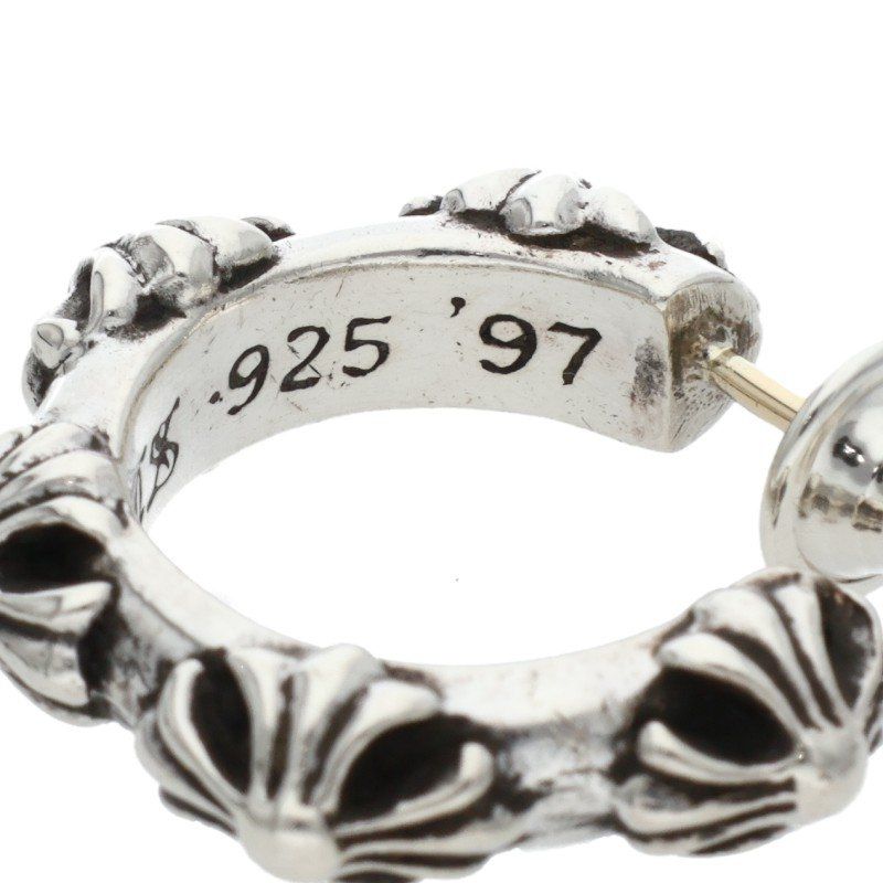 クロムハーツ クロスバンドフープ シルバーピアス 楽天市場】【CHROME HEARTS クロムハーツ】CH Cross Band Hoop