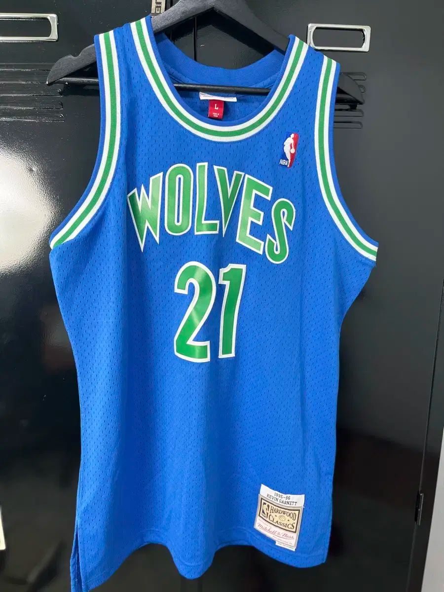 L ミッチェル エンネス nba ジャージ ミネソタ ティンバーウルブズ ケビン ガーネット