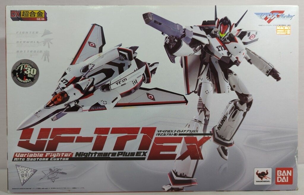 バンダイ DX超合金 VF-171EX ナイトメアプラスEX 早乙女アルト機 GE56