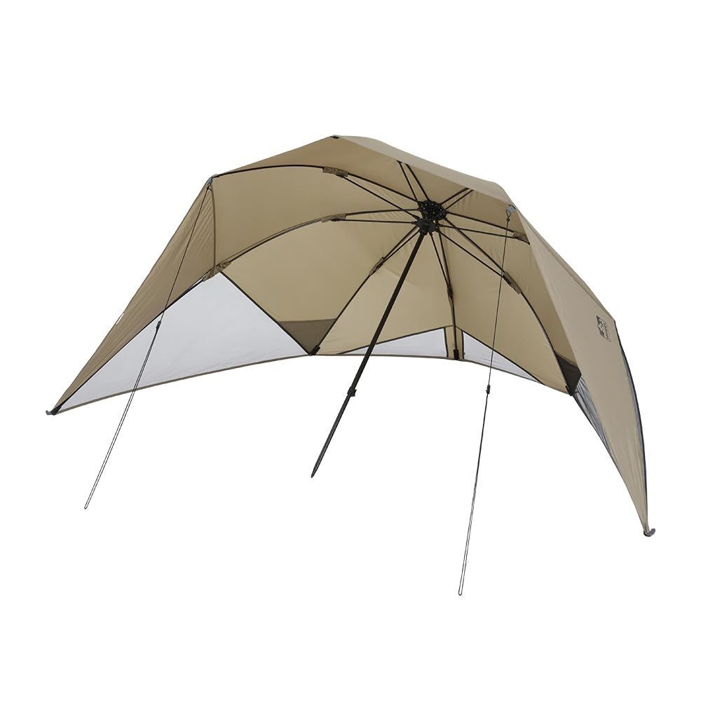 簡単設置 ワンタッチ開閉 コンパクト収納 ビーチテント ペグ付き サンシェード 簡易テント シェード 日よけ アイリスオーヤマ