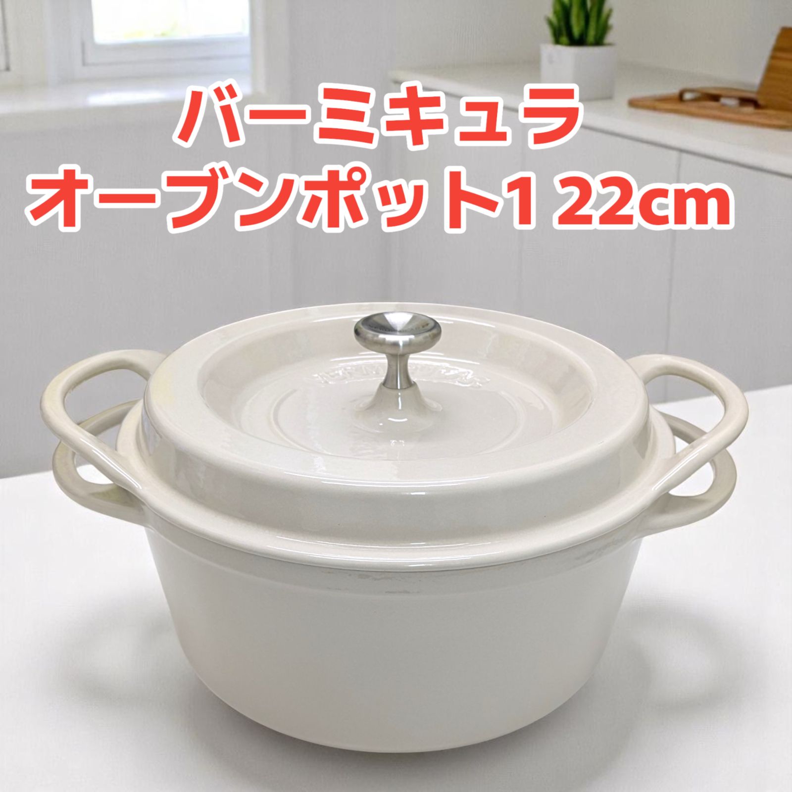 VERMICULAR OVEN POT ROUND 22 バーミキュラ オーブンポット1 22cm たっぷり4人分作れる定番サイズ